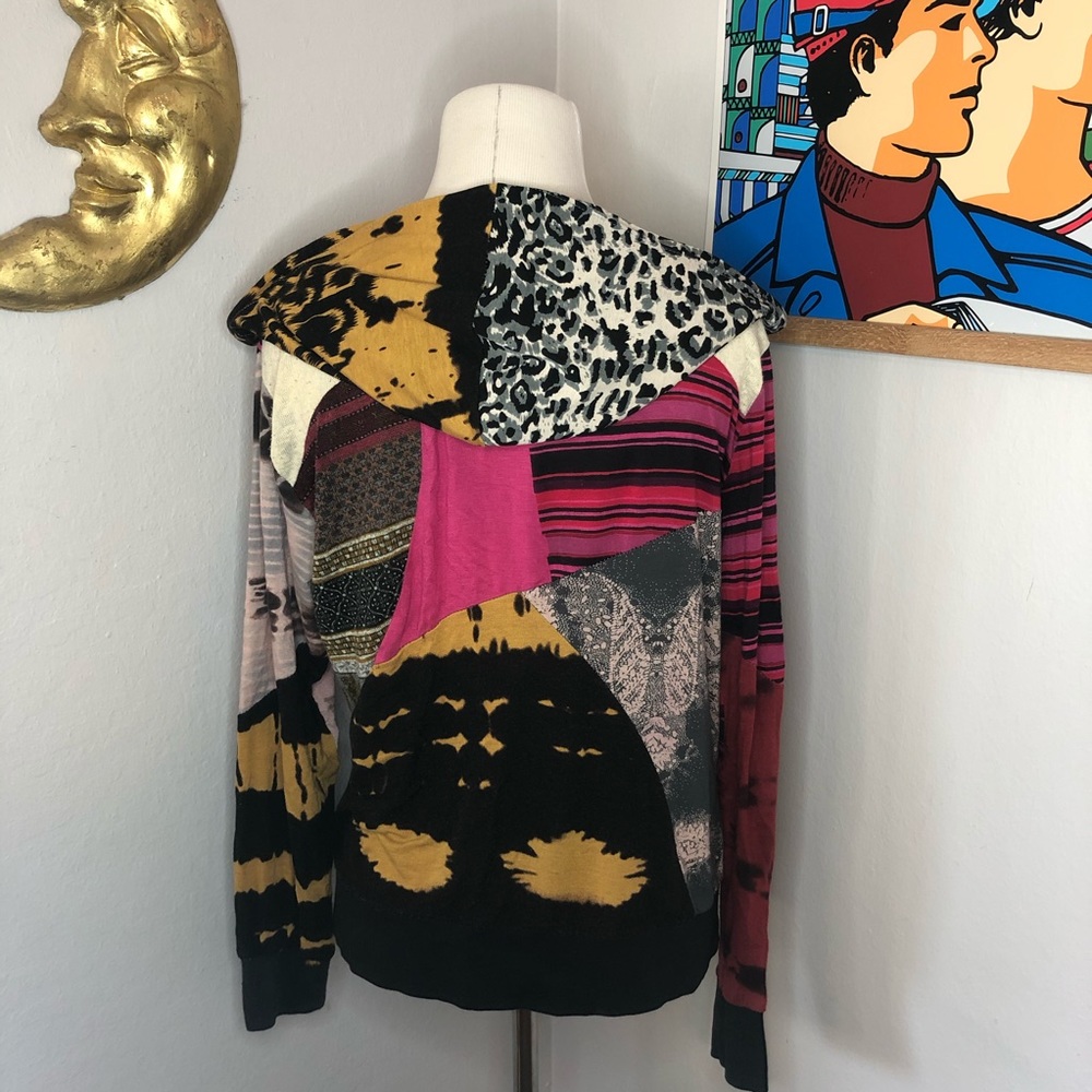 Boutique Patchwork Zip-up - Picture 2 of 3
